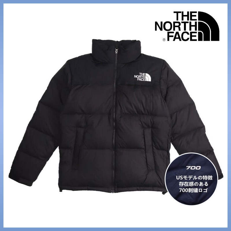 送料無料 ノースフェイス THE NORTH FACE 1996 ダウン ジャケット 700刺繍ロゴ アウター 正規品 レトロ ヌプシ メンズ レディース ダウ